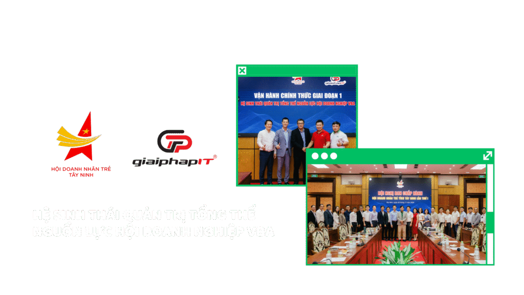 Hệ sinh thái quản trị tổng thể nguồn lực hội doanh nghiệp VBA